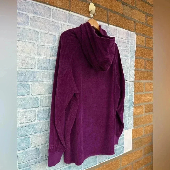 Drew House Corduroy Hoodie in purple size medium/Large - Picture 9 of 13